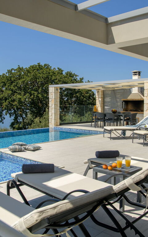 Villa Alkyoni: Balcony / Terrace / Patio, Building Exterior, Outdoor, Pool, Scenic View