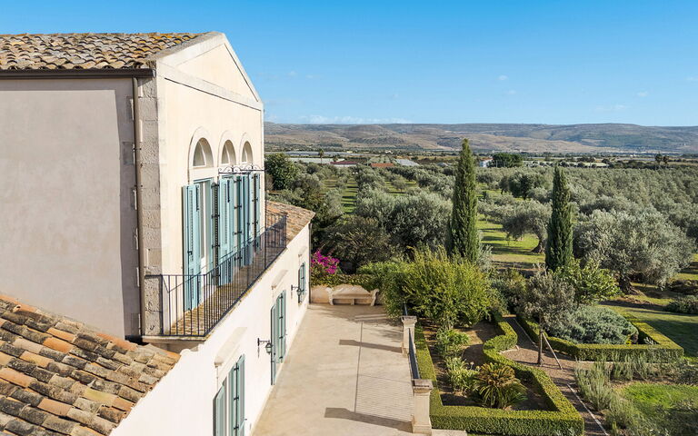 Domus Olivae: Balcony / Terrace / Patio, Building Exterior, Garden, Outdoor, Scenic View