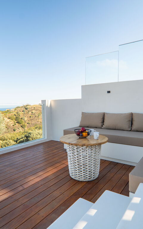 Lofos Horizon Villa: Balcony / Terrace / Patio, Building Exterior, Outdoor
