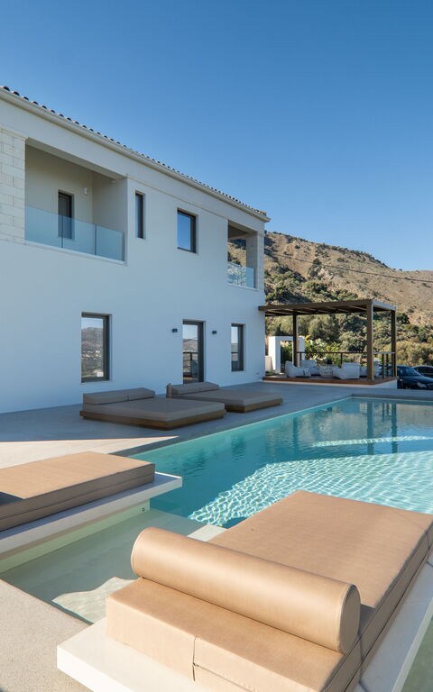 Lofos Horizon Villa: Building Exterior, Outdoor, Pool