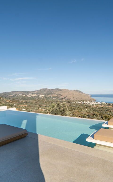 Lofos Horizon Villa: Building Exterior, Outdoor, Pool