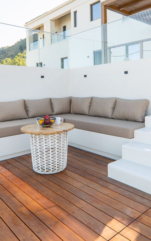 Lofos Horizon Villa: Balcony / Terrace / Patio, Building Exterior, Outdoor