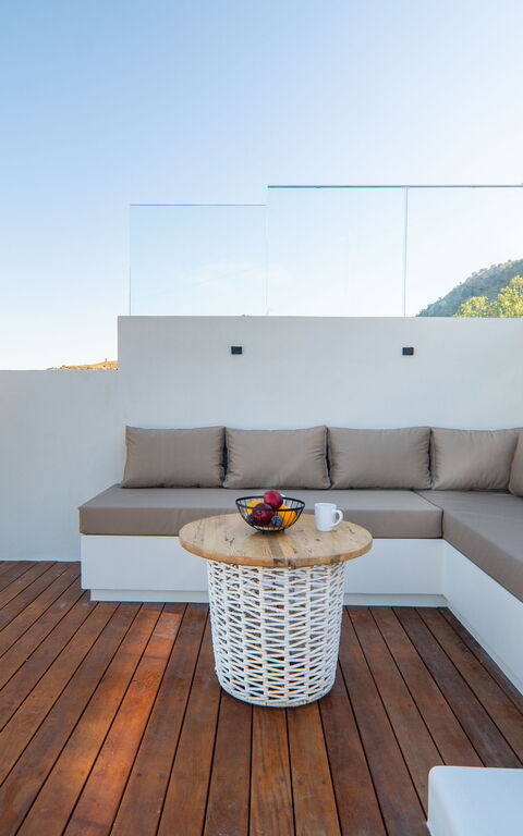 Lofos Horizon Villa: Balcony / Terrace / Patio, Building Exterior, Outdoor