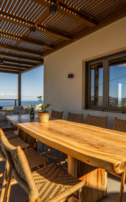 Lofos Horizon Villa: Balcony / Terrace / Patio, Building Exterior, Outdoor