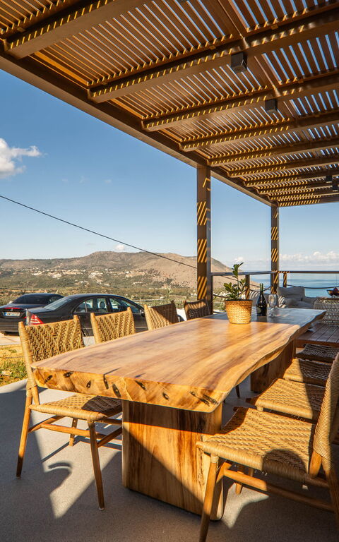 Lofos Horizon Villa: Balcony / Terrace / Patio, Building Exterior, Outdoor