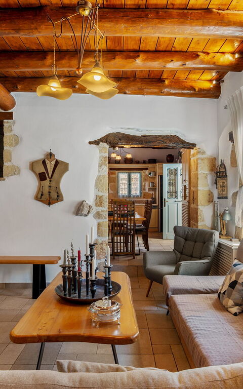 Villa Cava: Living Room