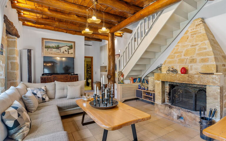 Villa Cava: Living Room