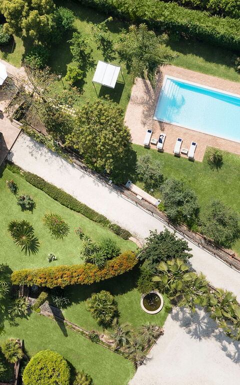 Villa Saracina: Building Exterior, Garden, Outdoor, Pool, Scenic View