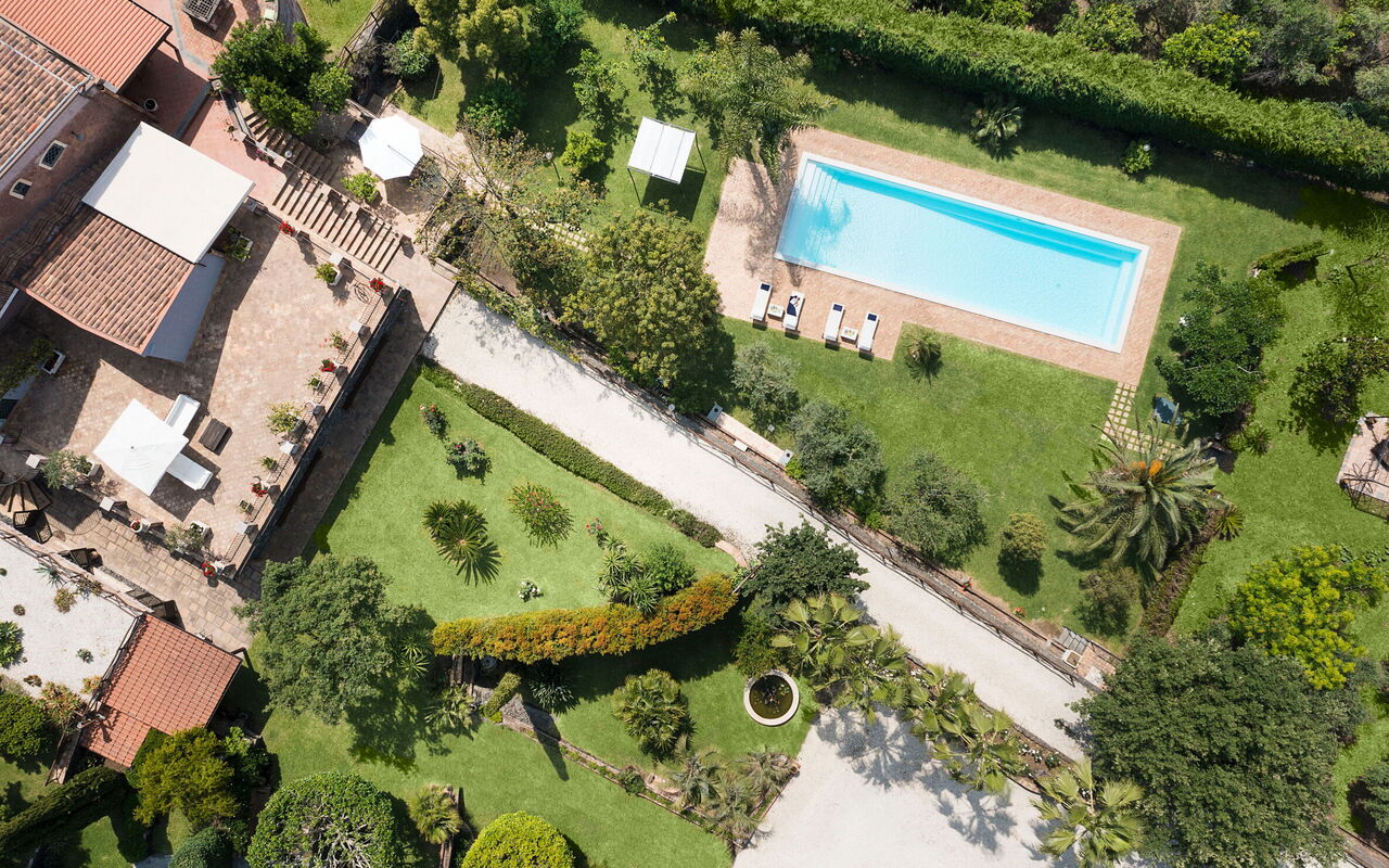 Villa Saracina: Building Exterior, Garden, Outdoor, Pool, Scenic View