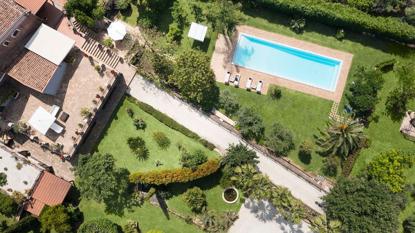 Villa Saracina: Building Exterior, Garden, Outdoor, Pool, Scenic View
