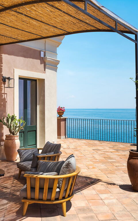 Villa Continella: Balcony / Terrace / Patio, Building Exterior, Outdoor, Scenic View