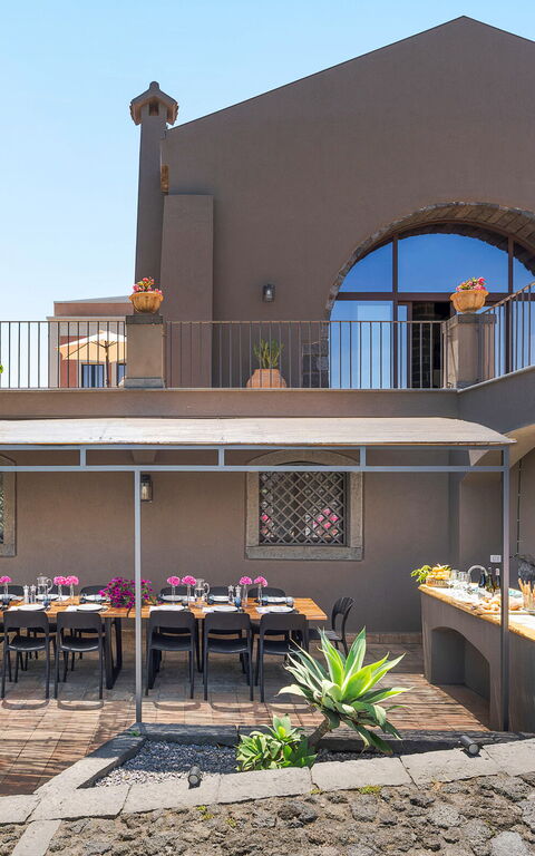 Villa Continella: Balcony / Terrace / Patio, Building Exterior, Outdoor