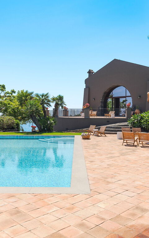 Villa Continella: Building Exterior, Outdoor, Pool, Scenic View