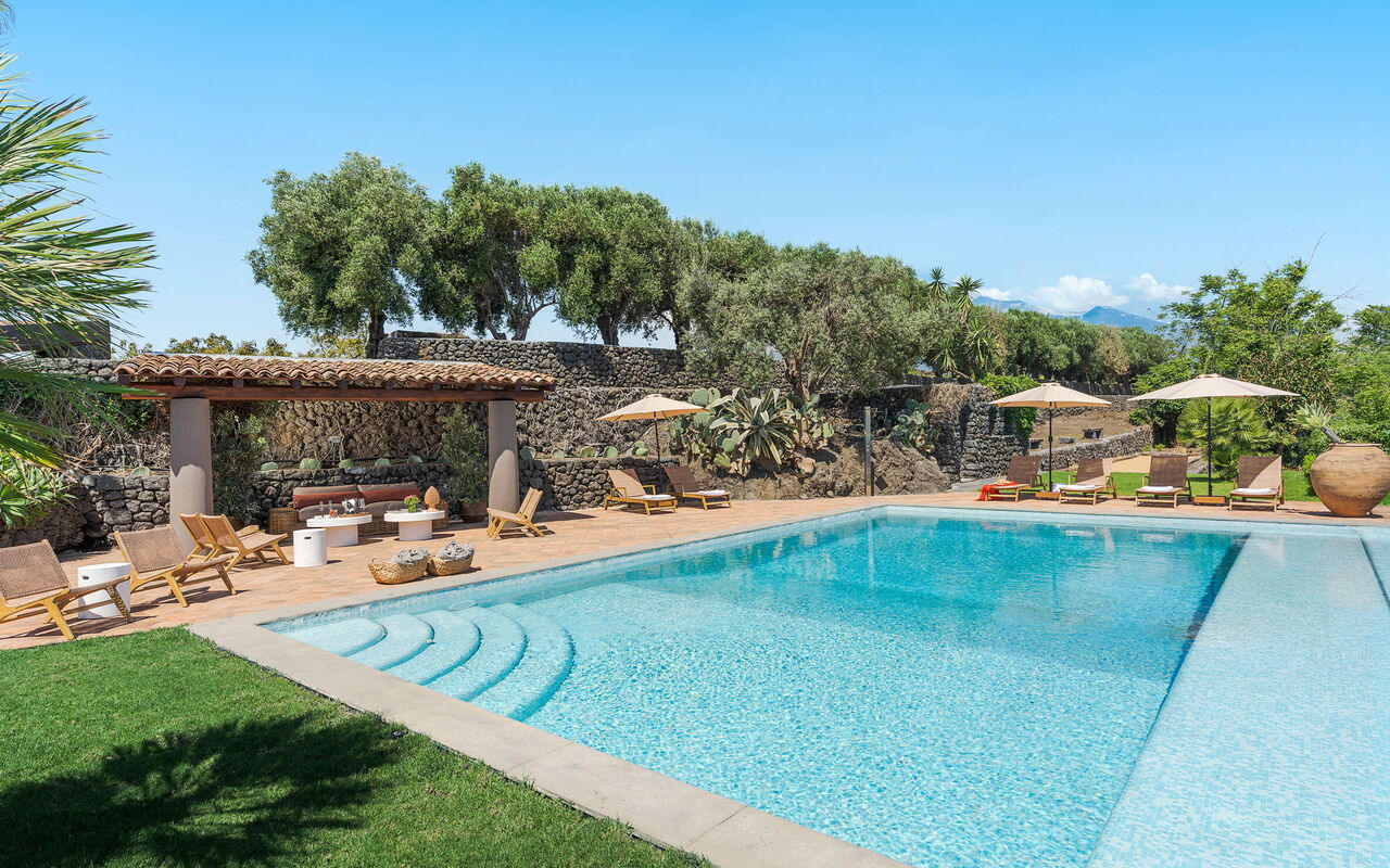 Villa Continella: Building Exterior, Garden, Outdoor, Pool