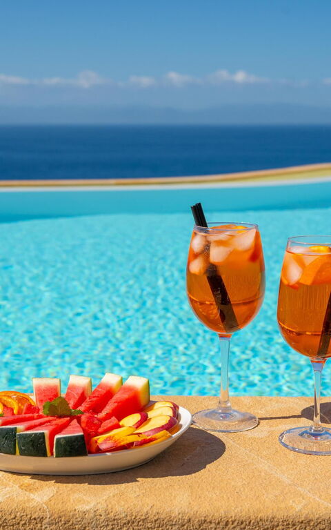 Villa Atlantide: Building Exterior, Outdoor, Pool, Scenic View