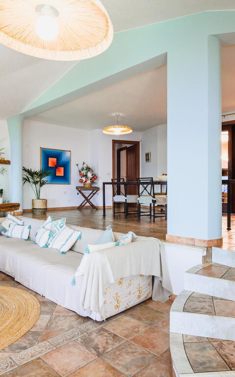 Villa Atlantide: Living Room