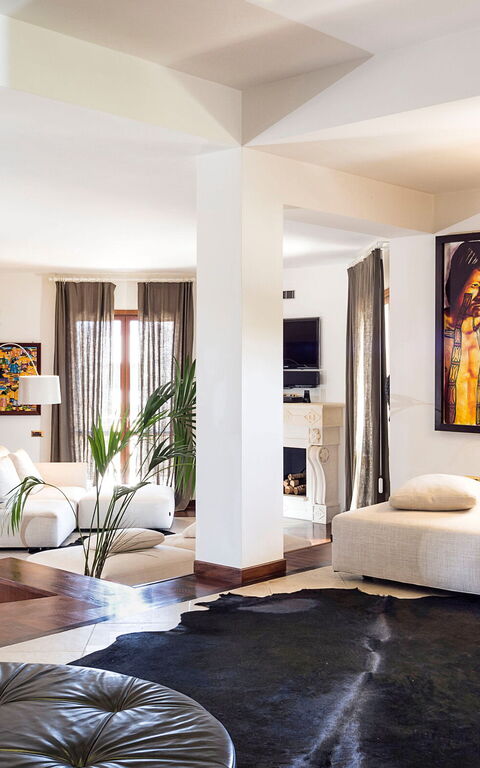 Villa Profumo D'Oriente: Living Room