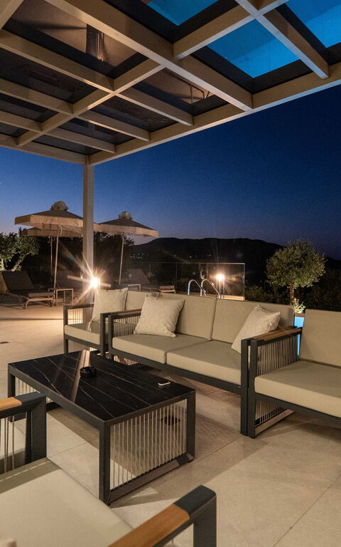Villa Vasilissa: Balcony / Terrace / Patio, Building Exterior, Outdoor, Pool