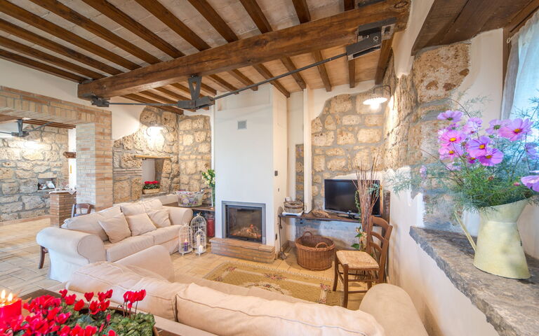 Villa Civita: Living Room