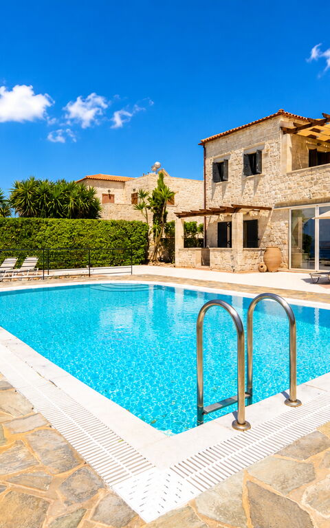 Villa Pi: Building Exterior, Outdoor, Pool, Scenic View