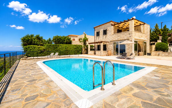 Villa Pi: Building Exterior, Outdoor, Pool, Scenic View