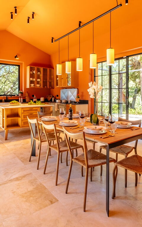 Villa Roseto: Dining Room