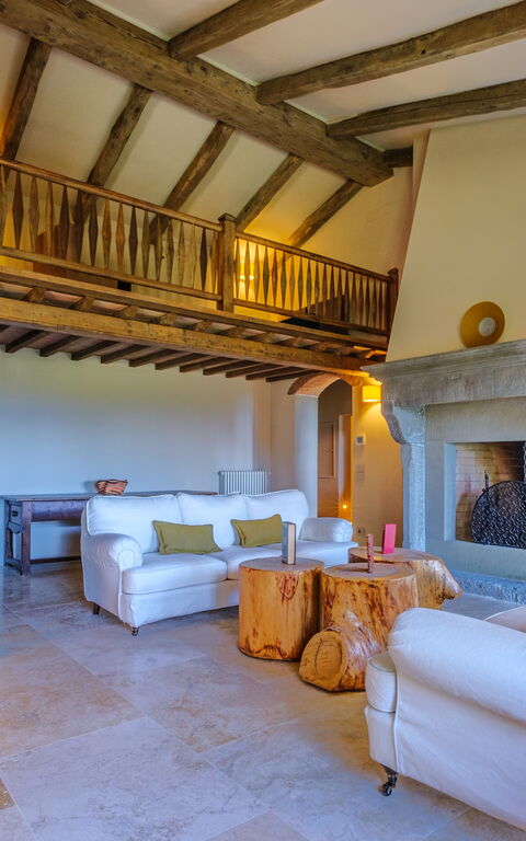 Villa Roseto: Living Room
