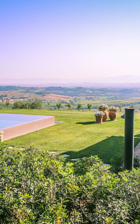 Villa Icario: Building Exterior, Garden, Outdoor, Pool, Scenic View