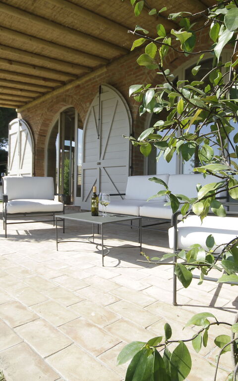 Villa Icario: Balcony / Terrace / Patio, Building Exterior, Garden, Outdoor