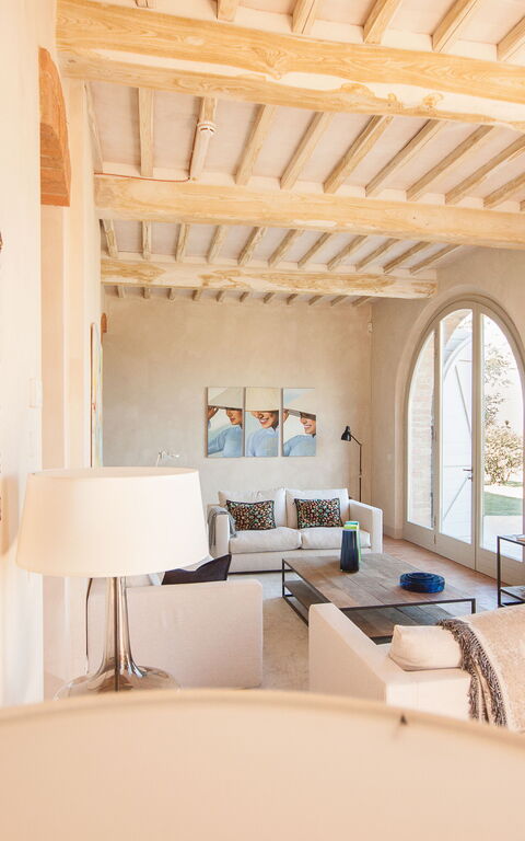 Villa Icario: Living Room