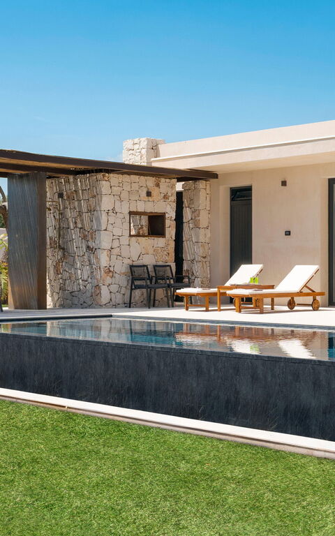 Eos Villa: Building Exterior, Garden, Outdoor, Pool