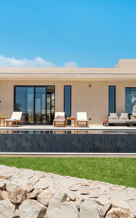 Eos Villa: Building Exterior, Garden, Outdoor, Pool