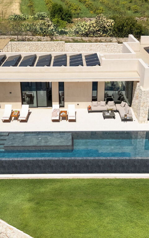 Eos Villa: Building Exterior, Garden, Outdoor, Pool