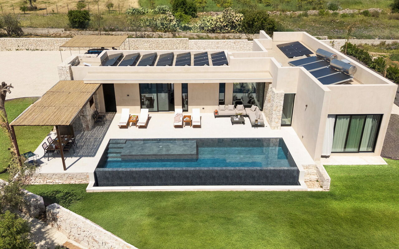 Eos Villa: Building Exterior, Garden, Outdoor, Pool