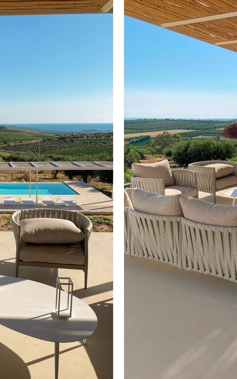 Terra di Bertolino: Balcony / Terrace / Patio, Building Exterior, Outdoor, Pool, Scenic View