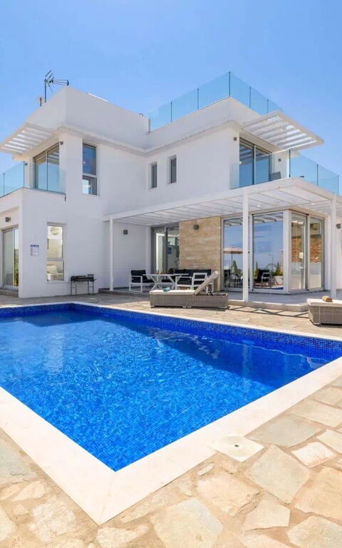 Mylos Lifestyle Seaview Villa #37: Building Exterior, Outdoor, Pool
