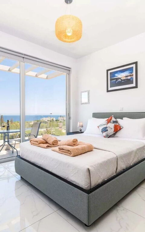Mylos Lifestyle Seaview Villa #37: Bedroom