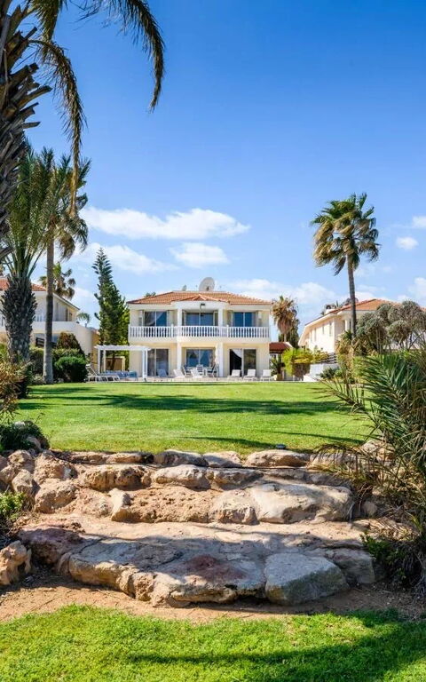 Royal Beachfront Villa: Building Exterior, Garden, Outdoor