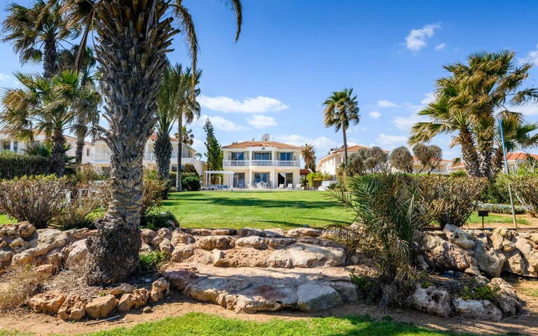Royal Beachfront Villa: Building Exterior, Garden, Outdoor