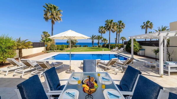 Royal Beachfront Villa: Building Exterior, Garden, Outdoor, Pool, Scenic View