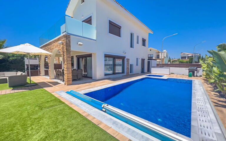 Serenity Seafront Villa: Building Exterior, Garden, Outdoor, Pool