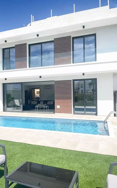 By the Beach - Royal Sapphire Villa: Building Exterior, Garden, Outdoor, Pool