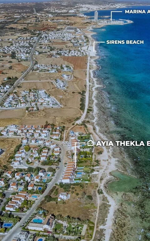 Aya Thekla Beach House: Scenic View