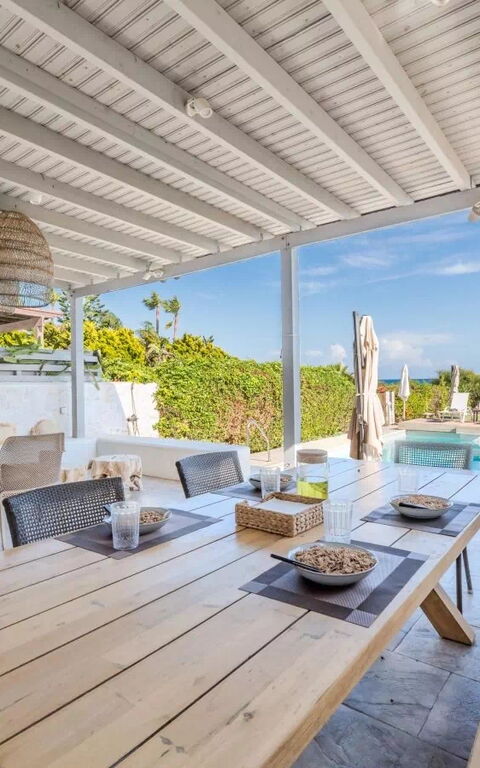Aya Thekla Beach House: Balcony / Terrace / Patio, Building Exterior, Outdoor, Pool