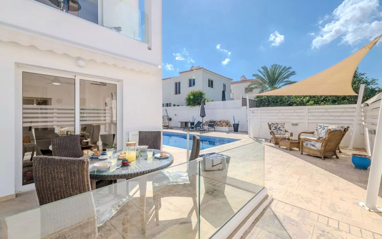 Ayia Triada Beach Gardens: Building Exterior, Outdoor, Pool