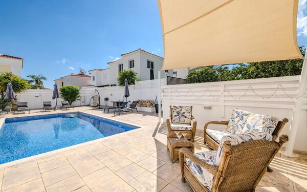 Ayia Triada Beach Gardens: Building Exterior, Outdoor, Pool
