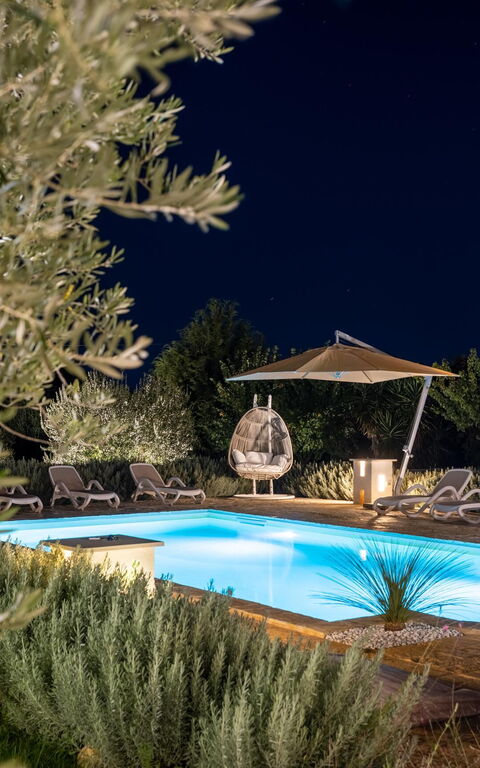 Villa Calanthia: Building Exterior, Garden, Outdoor, Pool