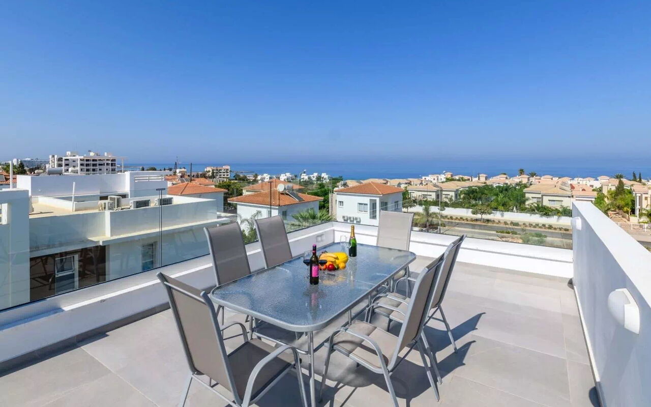 Mylos Lifestyle Seaview Villa #15: Balcony / Terrace / Patio