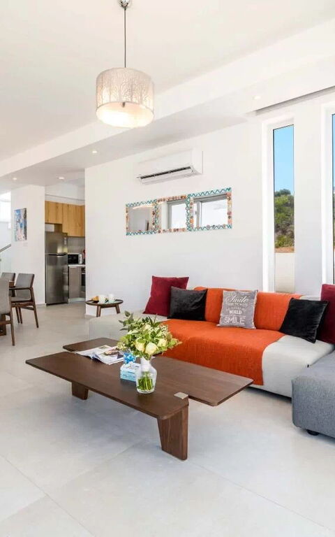 Mylos Lifestyle Seaview Villa #21: Living Room