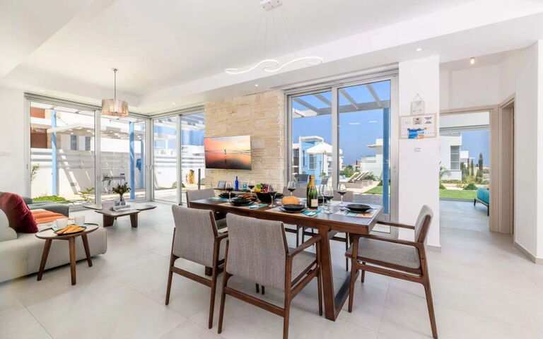 Mylos Lifestyle Seaview Villa #21: Dining Room, Living Room